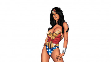 Картинка рисованное комиксы девушка униформа взгляд фон