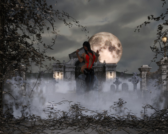 Обои картинки фото 3д графика, праздники , holidays, фон, взгляд, девушка