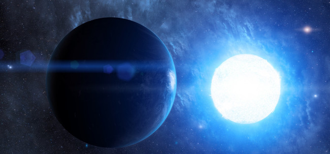 Обои картинки фото космос, арт, звезды, галактики, вселенная, планета