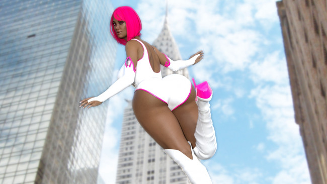 Обои картинки фото 3д графика, люди , people, фон, взгляд, девушка