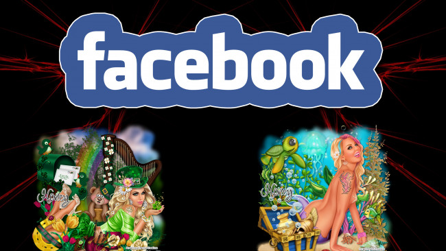 Обои картинки фото компьютеры, facebook, фон, логотип