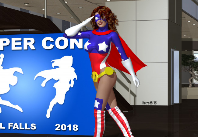 Обои картинки фото 3д графика, фантазия , fantasy, фон, девушка, взгляд