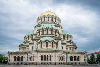 Картинка софия города софия+ болгария город здание собор