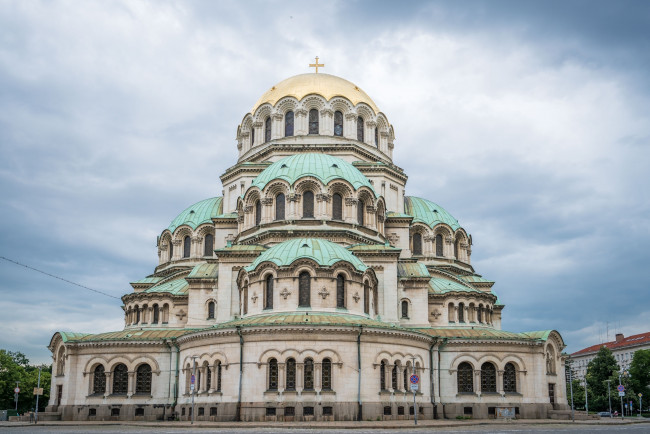 Обои картинки фото софия, города, софия , болгария, город, здание, собор