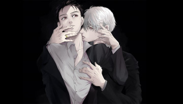 обоя аниме, yuri on ice, юрий, на, льду