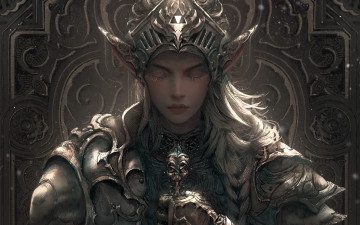 Картинка фэнтези эльфы девушка