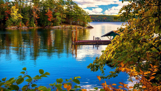 Обои картинки фото lake george, new york, природа, реки, озера, lake, george, new, york