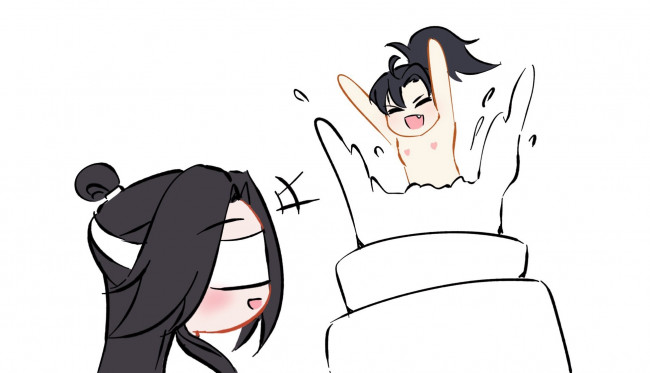 Обои картинки фото сюэ ян и сяо синчень, аниме, mo dao zu shi, the, untamed, неукротимый, повелитель, чэньцин, мосян, тунсю, mo, dao, zu, shi, магистр, дьявольского, культа