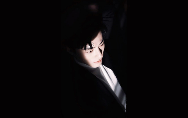 Обои картинки фото мужчины, xiao zhan, актер, лицо, свет