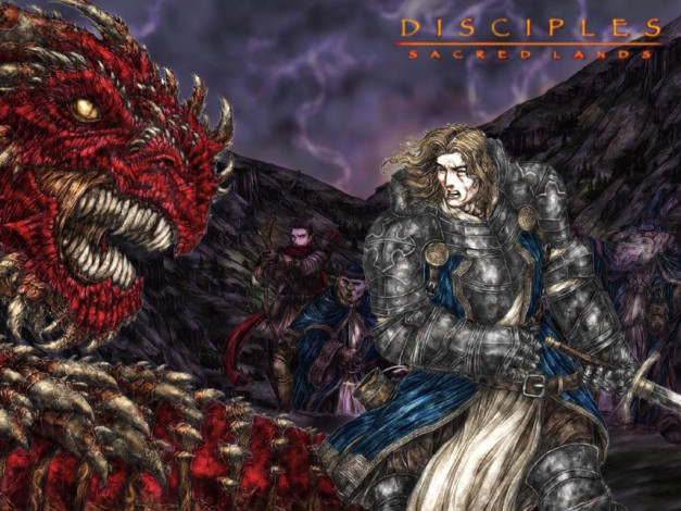 Обои картинки фото видео, игры, disciples, sacred, lands