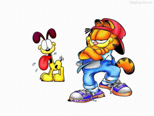 Картинка мультфильмы garfield