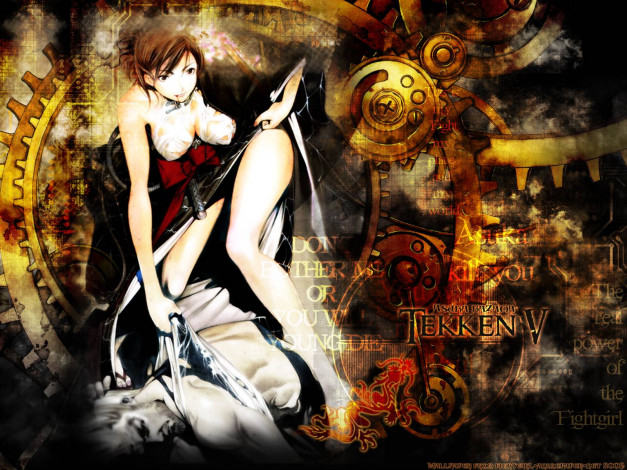 Обои картинки фото аниме, tekken