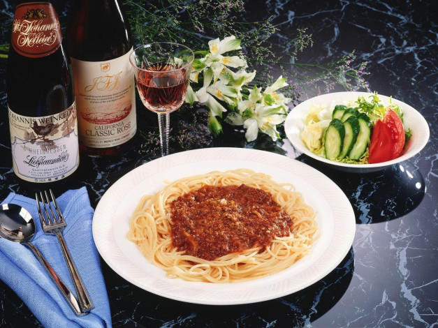 Обои картинки фото еда, макаронные, блюда