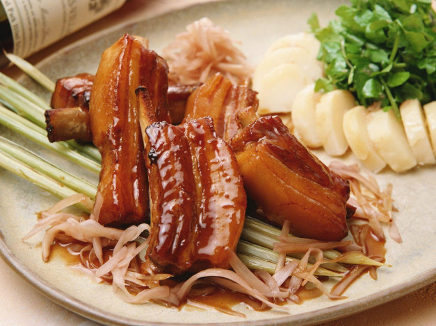 Обои картинки фото еда, мясные, блюда