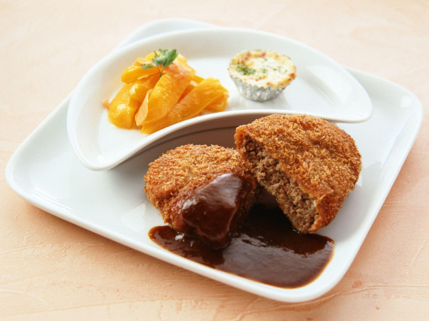 Обои картинки фото еда, мясные, блюда