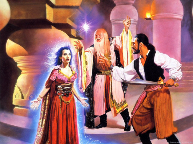 Обои картинки фото youll, 17, фэнтези, маги