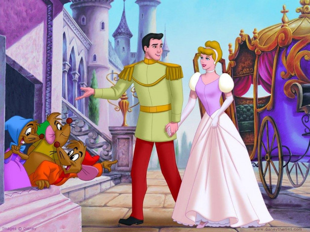 Обои картинки фото мультфильмы, cinderella