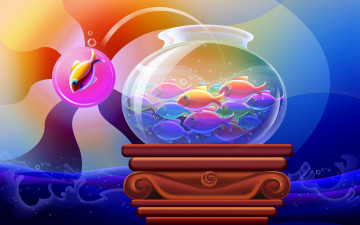 обоя векторная, графика