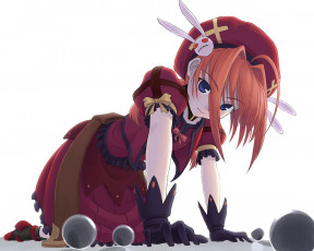 Картинка аниме mahou shoujo lyrical nanoha