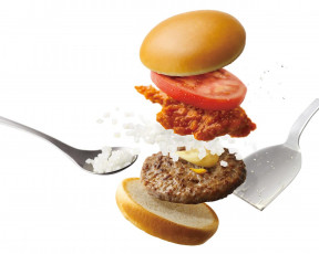 Картинка еда бутерброды гамбургеры канапе