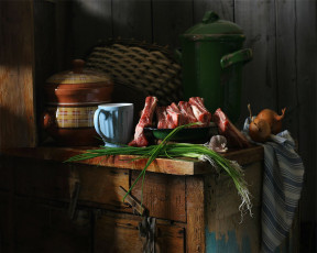 Картинка ира быкова еда натюрморт