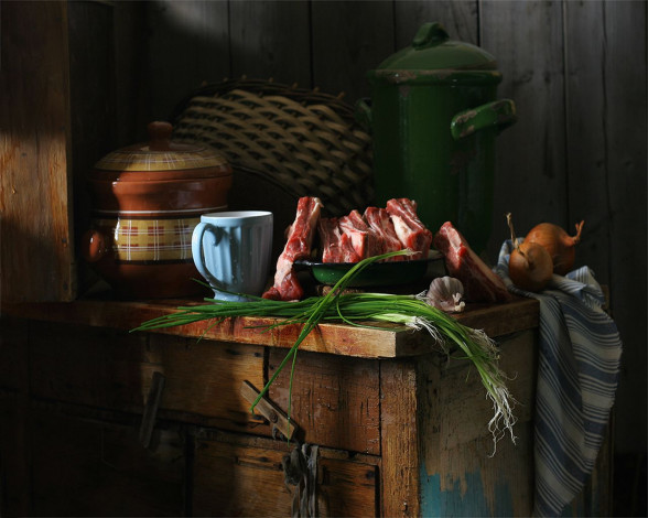 Обои картинки фото ира, быкова, еда, натюрморт