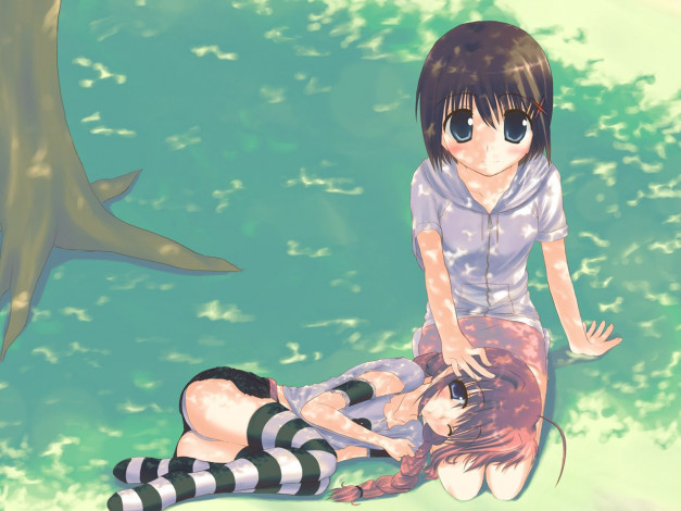 Обои картинки фото аниме, mahou, shoujo, lyrical, nanoha