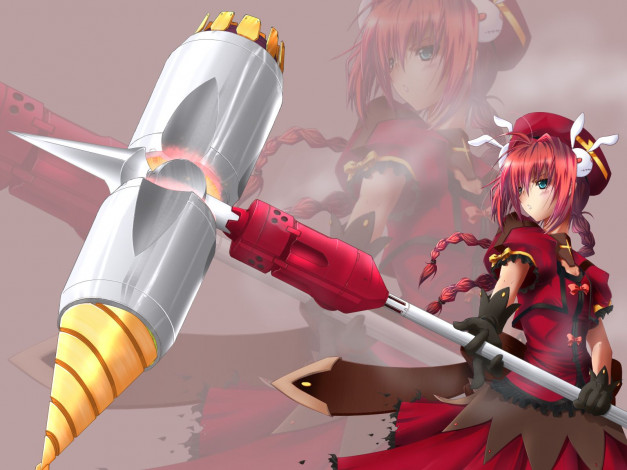 Обои картинки фото аниме, mahou, shoujo, lyrical, nanoha