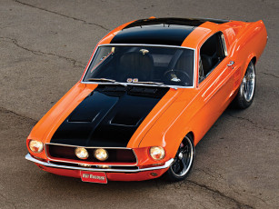 Картинка 1967 ford mustang fastback автомобили