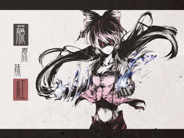 Обои картинки фото аниме, touhou