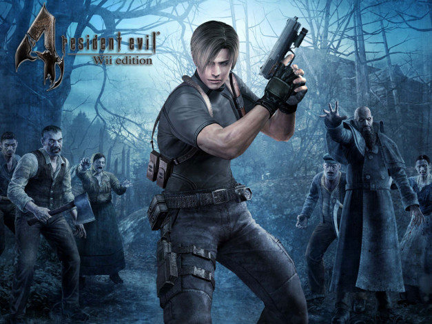 Обои картинки фото resident, evil, wii, edition, видео, игры