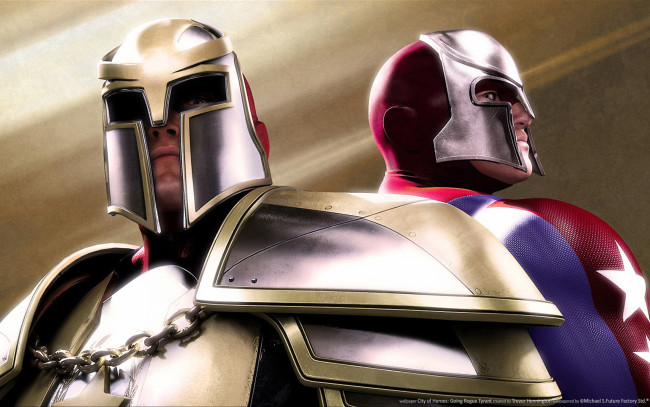 Обои картинки фото city, of, heroes, going, rogue, tyrant, видео, игры