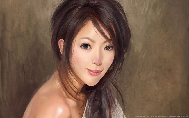 Обои картинки фото sonia, рисованные