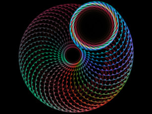 Картинка 3д графика fractal фракталы абстракция