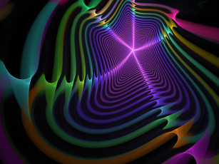 Картинка 3д графика fractal фракталы фон тёмный узор