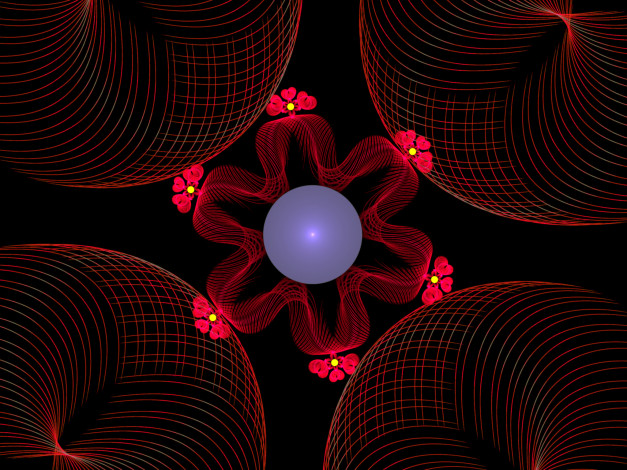 Обои картинки фото 3д, графика, fractal, фракталы, узор, абстракция