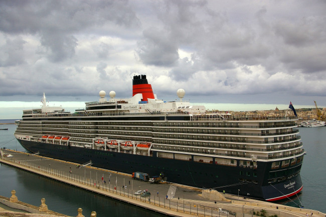 Обои картинки фото корабли, лайнеры, круиз, большой