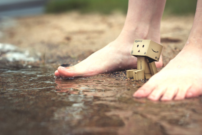 Обои картинки фото разное, данбо, danboard, ноги, вода