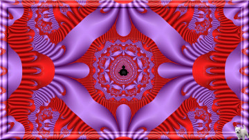 обоя 3д, графика, fractal, фракталы, узор, цвета, фон