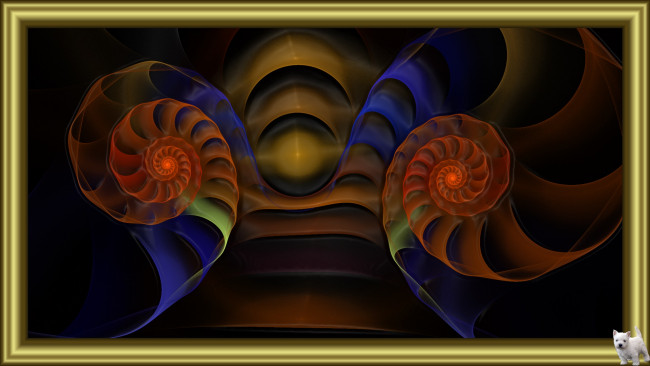 Обои картинки фото 3д, графика, fractal, фракталы, узор, цвета, фон