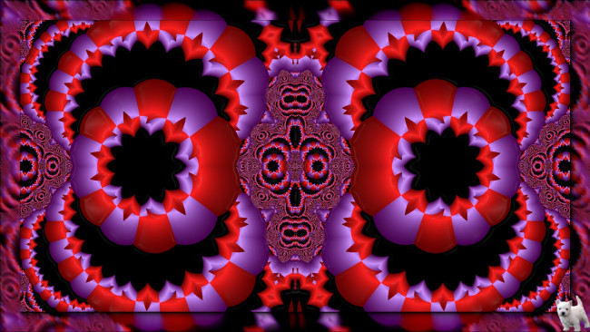 Обои картинки фото 3д, графика, fractal, фракталы, узор, цвета, фон