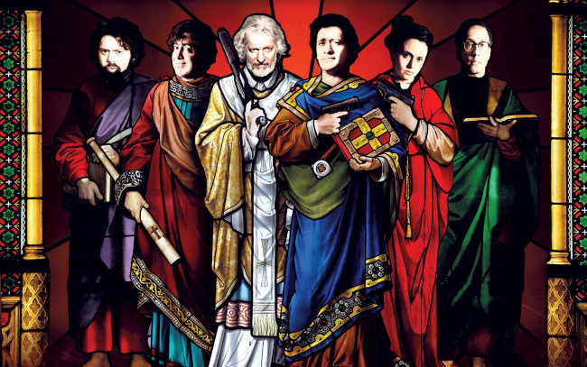 Обои картинки фото hellbenders, кино, фильмы, охотники, за, демонами