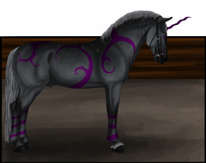 Картинка рисованные животные +сказочные +мифические единорог