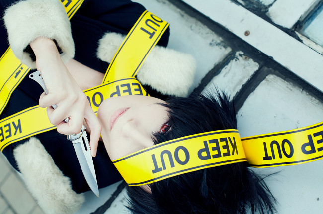 Обои картинки фото мужчины, - unsort, взгляд, орихара, изая, дюрарара, арт, парень