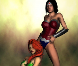 Картинка 3д+графика фантазия+ fantasy взгляд девушки фон