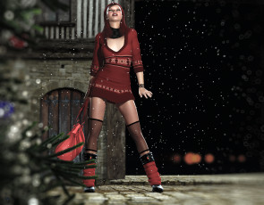 Картинка 3д+графика люди+ people фон взгляд девушка