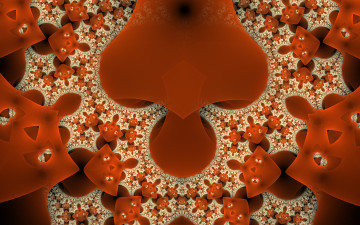 Картинка 3д+графика фракталы+ fractal узор фон цвета