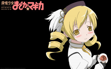 Картинка аниме mahou+shoujo+madoka+magika tomoe mami mahou shoujo madoka magica взгляд девочка
