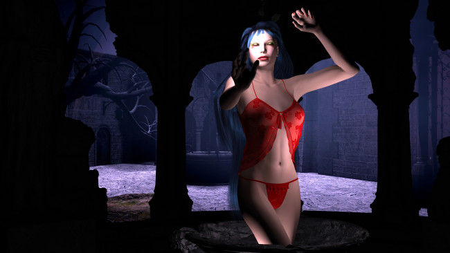 Обои картинки фото 3д графика, люди , people, фон, взгляд, девушка