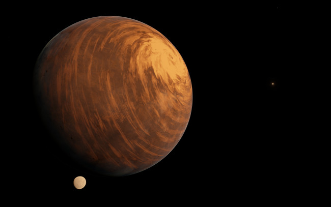 Обои картинки фото космос, арт, планета, поверхность